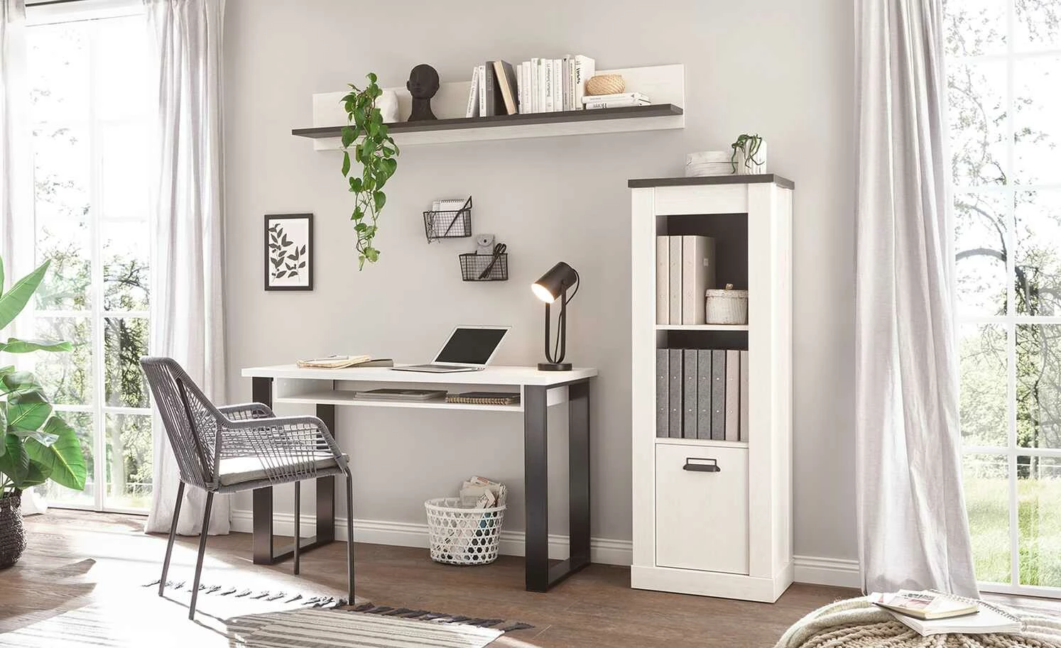 Regal Sintra | Pinie Weiß (Nachbildung) 6 Regal Sintra | Pinie Weiß (Nachbildung) – Bild 4