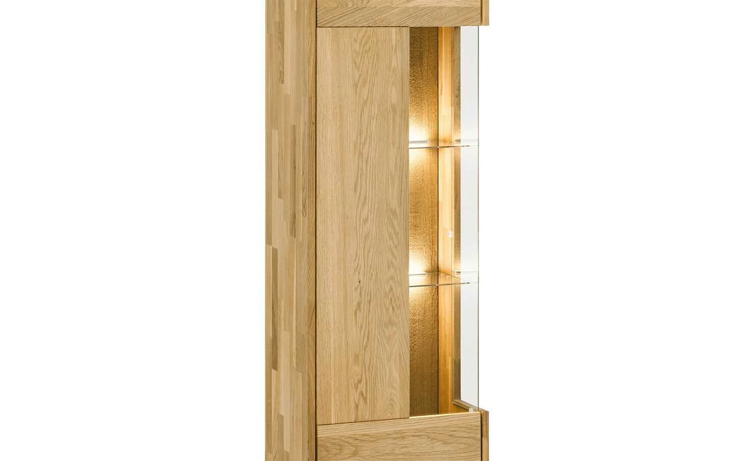 Westerburg Hängevitrine massiv Texas | Wildeiche links 5 Westerburg Hängevitrine massiv Texas | Wildeiche links – Bild 3