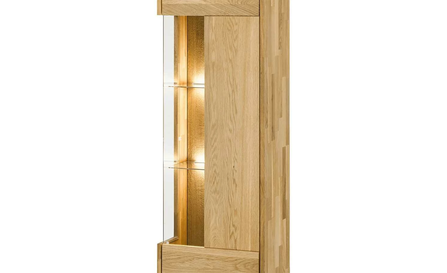 Westerburg Hängevitrine massiv Texas | Wildeiche rechts 6 Westerburg Hängevitrine massiv Texas | Wildeiche rechts – Bild 4