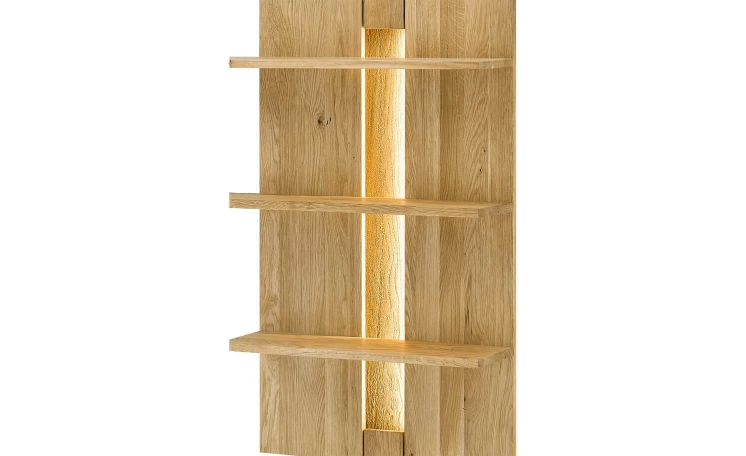 Westerburg Wandregal massiv Texas | Wildeiche 4 Westerburg Wandregal massiv Texas | Wildeiche – Bild 2