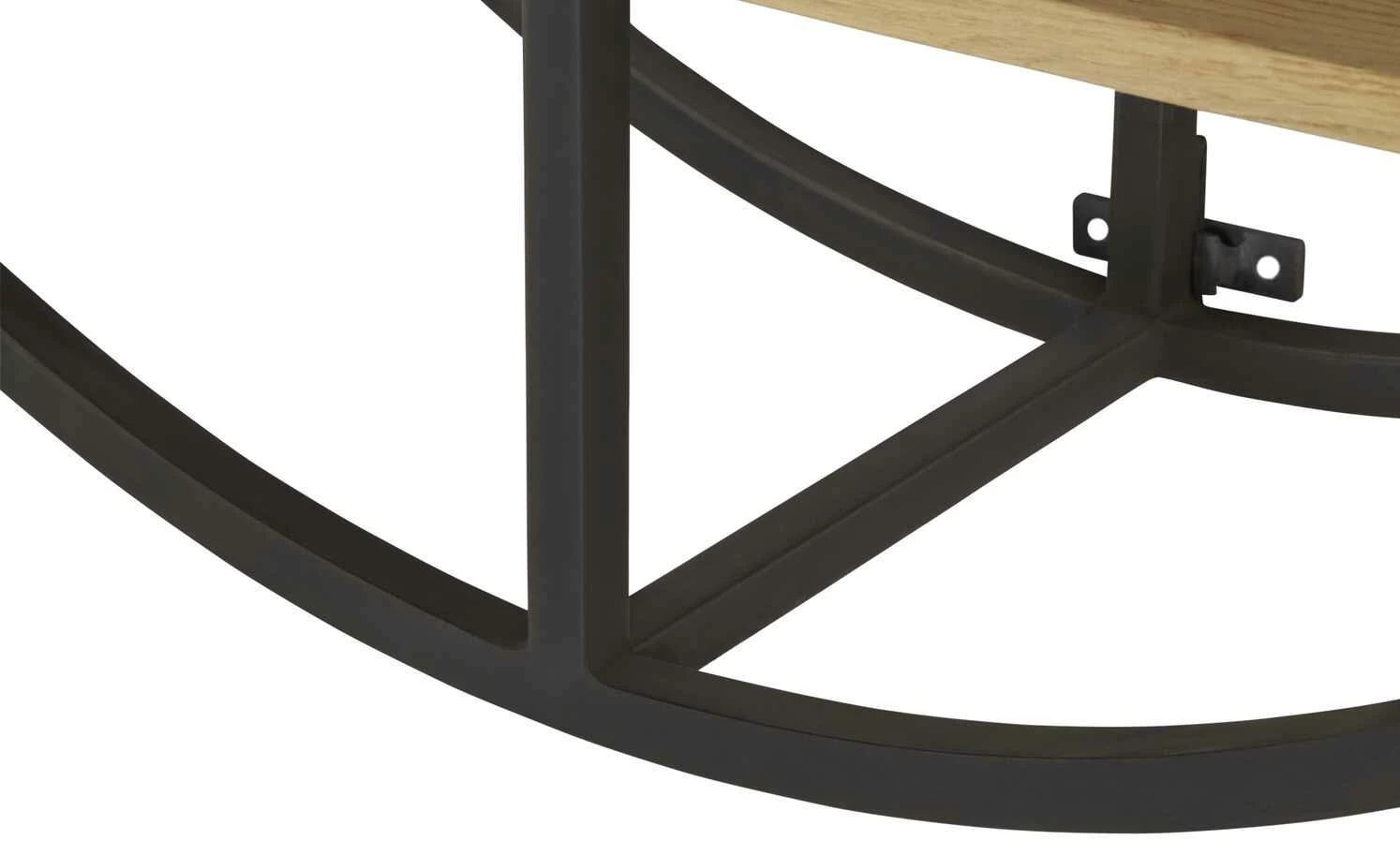 Gray & Jones Wandregal rund Black Coast One 6 Gray & Jones Wandregal rund Black Coast One – Bild 4