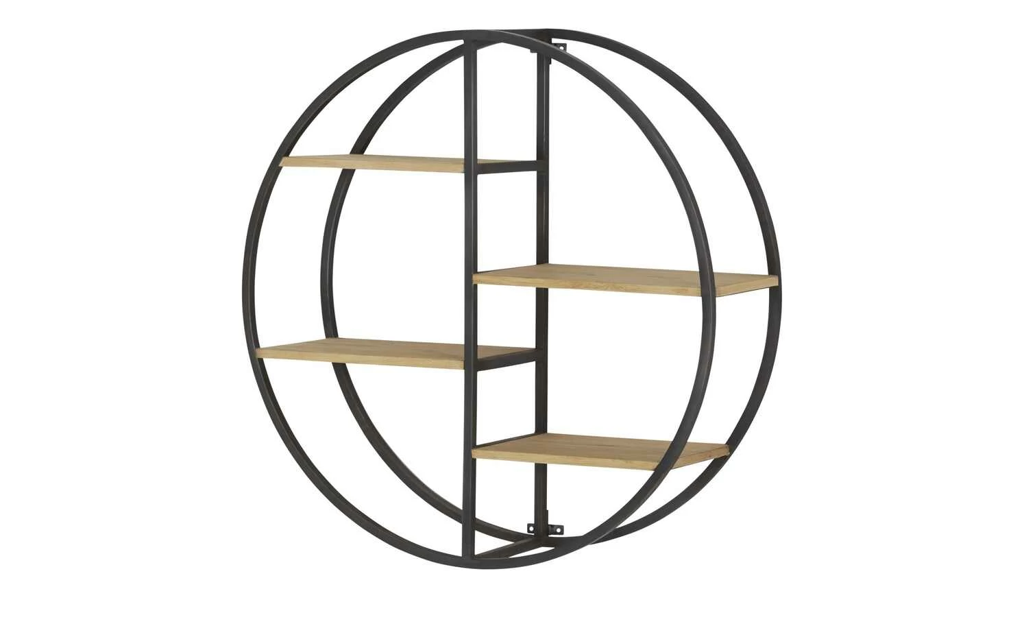 Gray & Jones Wandregal rund Black Coast One 4 Gray & Jones Wandregal rund Black Coast One – Bild 2