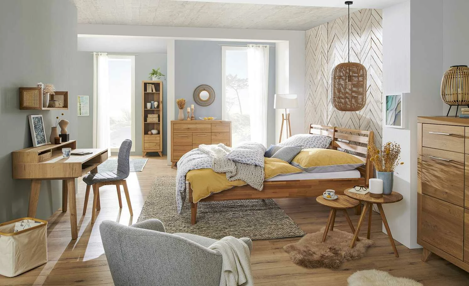 smart Regal Oslo | Wildeiche (Nachbildung) / Wildeiche 4 smart Regal Oslo | Wildeiche (Nachbildung) / Wildeiche – Bild 2