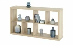 smart Raumteiler mit 6 Fächern Up2U | Eiche sägerau (Nachbildung) -Deutschland Regale Verkaufs-Shop 13346052 8 202201251234