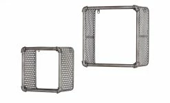 Wandregal, 2er-Set Pipe