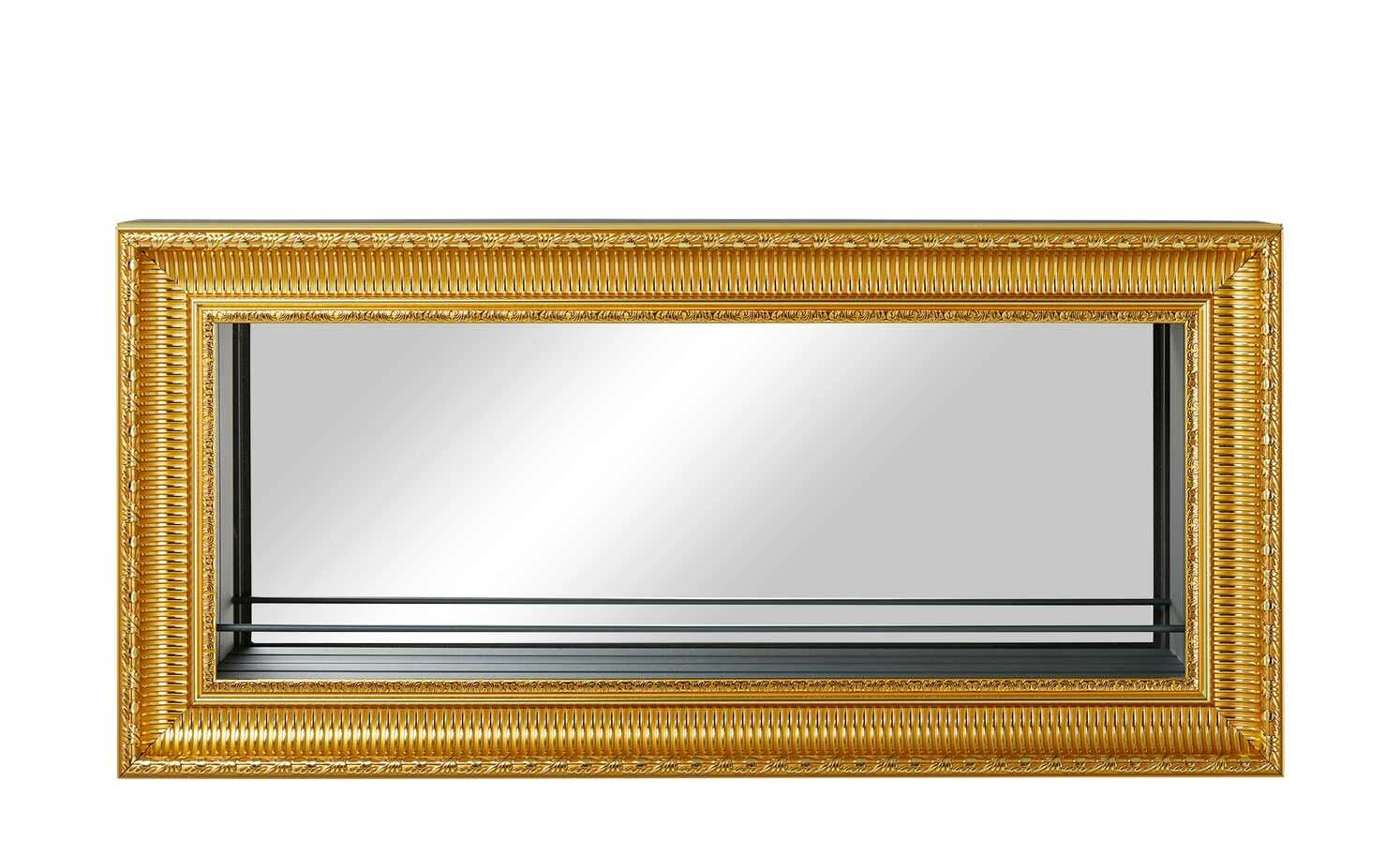 Wandregal / Barelement Carlazzo | Anthrazit / goldfarben 7 Wandregal / Barelement Carlazzo | Anthrazit / goldfarben – Bild 5