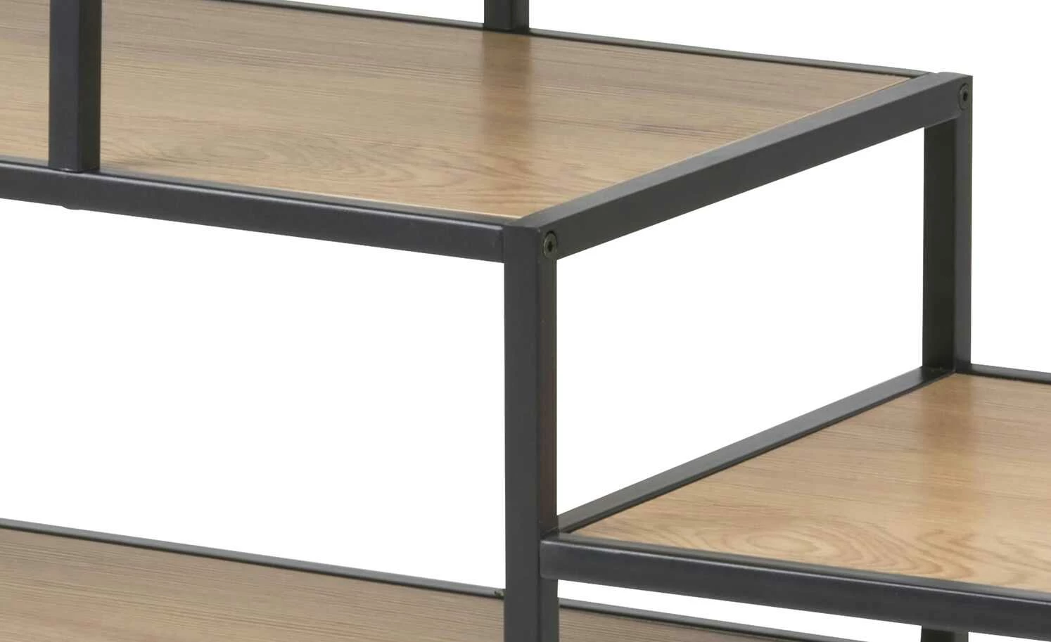 Regal Seano | Wildeiche (Nachbildung) / Schwarz 9 Regal Seano | Wildeiche (Nachbildung) / Schwarz – Bild 7