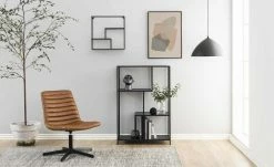 Regal Seano | Esche schwarz (Nachbildung) / Schwarz