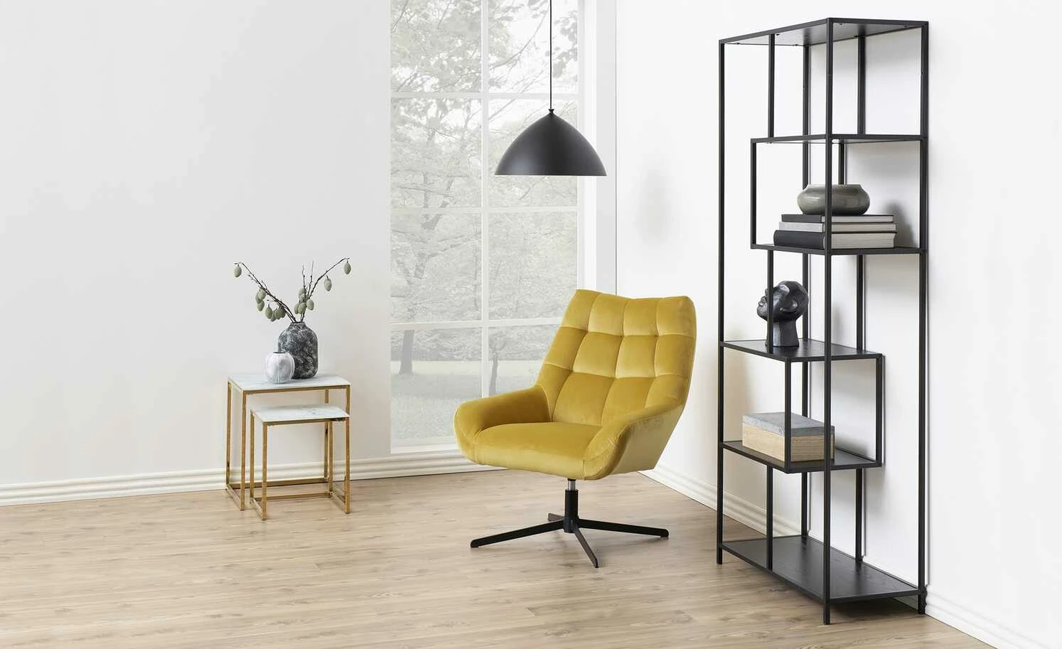 Regal Seano | Esche schwarz (Nachbildung) / Schwarz 3 Regal Seano | Esche schwarz (Nachbildung) / Schwarz