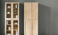 smart Regal BEN | Eiche sägerau (Nachbildung) 80|cm 201|cm