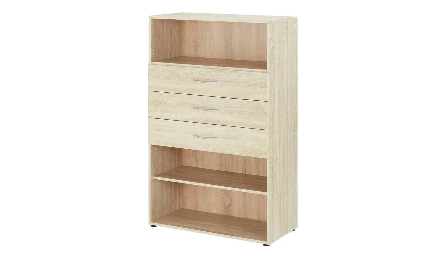 Regal Multiraumkonzept | Eiche Sägerau (Nachbildung) 80|cm 126|cm 3 Regal Multiraumkonzept | Eiche Sägerau (Nachbildung) 80|cm 126|cm