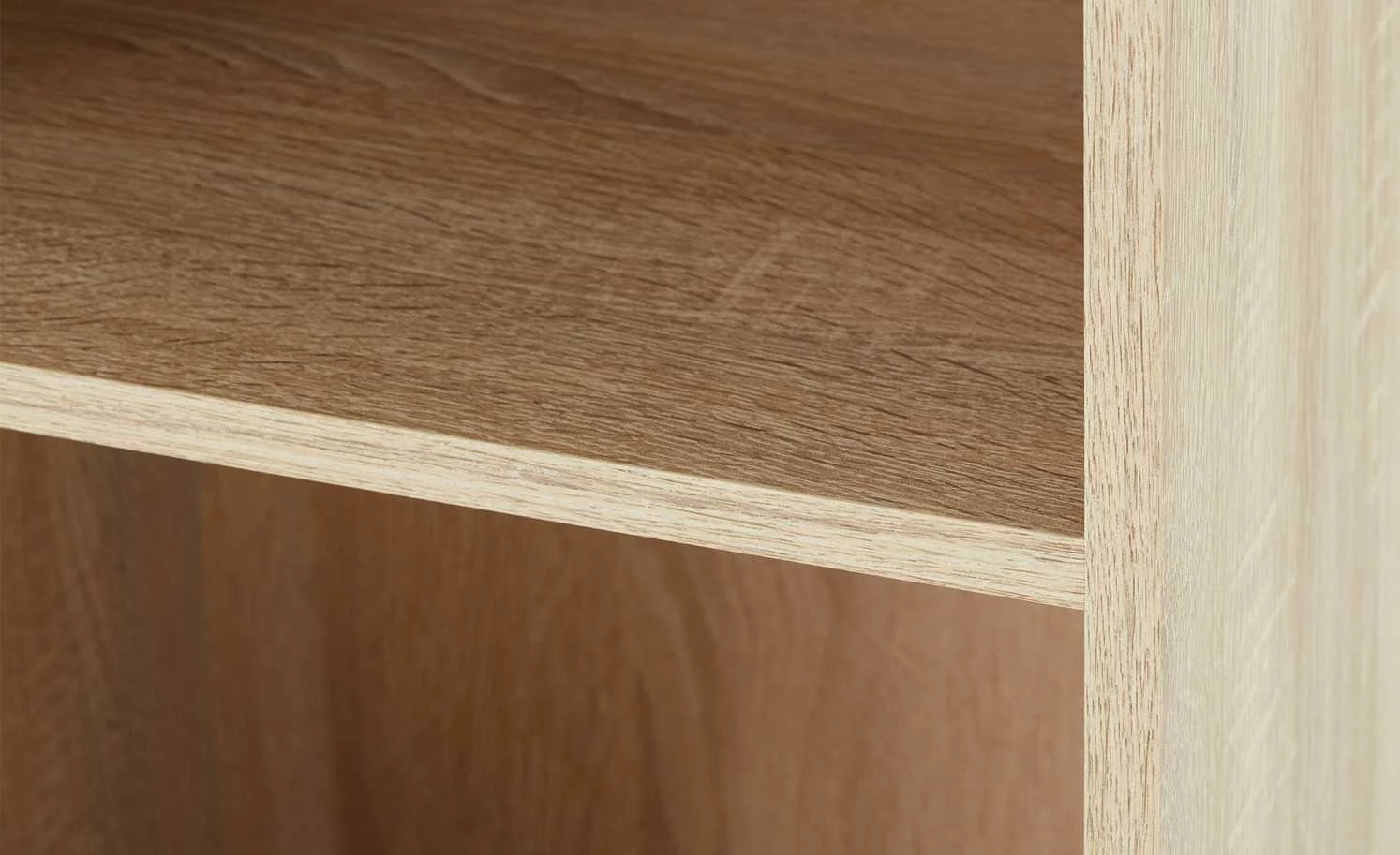 Eckregal Multiraumkonzept | Eiche Sägerau (Nachbildung) 185|cm 7 Eckregal Multiraumkonzept | Eiche Sägerau (Nachbildung) 185|cm – Bild 5